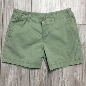 Eddie Bauer heritage wash khaki shorts